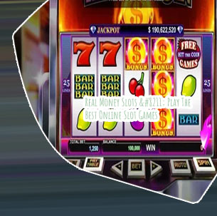 Real online slot machines real money